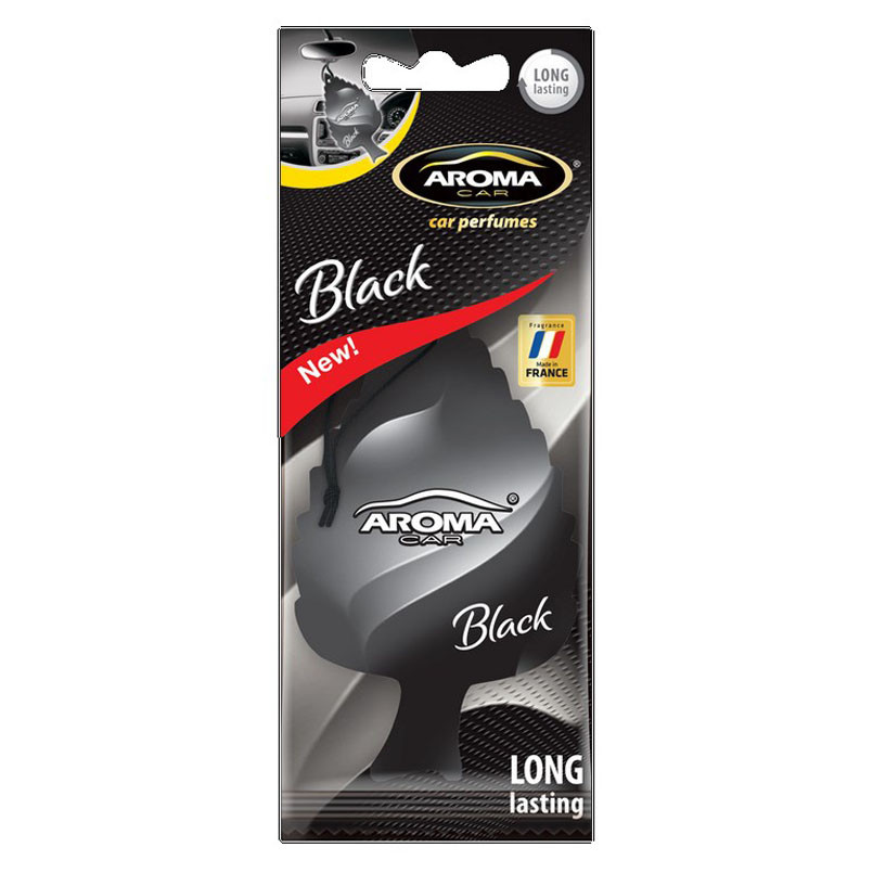 AROMA Ароматизатор Car Leaf - BLACK (36шт.)