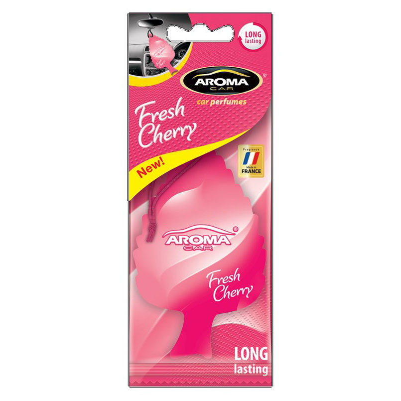 AROMA Ароматизатор Car Leaf - FRESH CHERRY (36шт.)