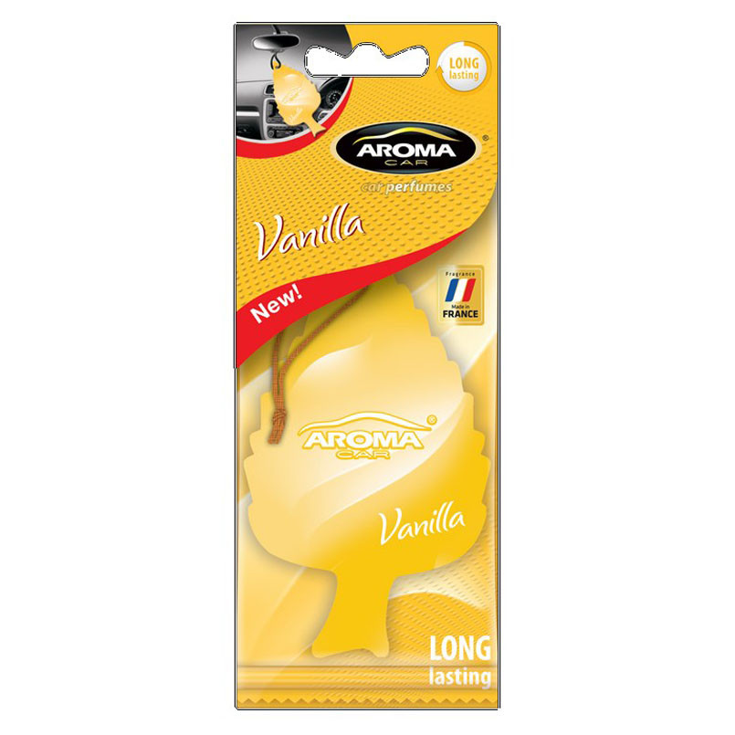 AROMA Ароматизатор Car Leaf - VANILLA (36шт.)