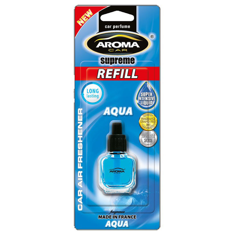 AROMA Ароматизатор Замінний флакон Car Supreme REFILL - AQUA (24шт.)