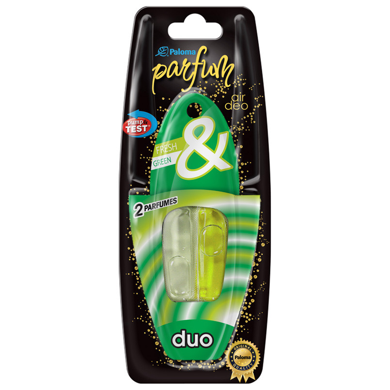 PALOMA Ароматизатор DUO Fresh Green,блістер (10шт/80)