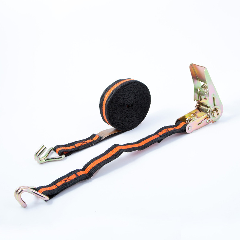 CARLIFE  Стяжка вантажу, 5м з трещіткою і двома гачками 