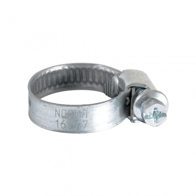 NORMA  Хомути  16-27/9 C7 W1 (100шт) оцинк.. 