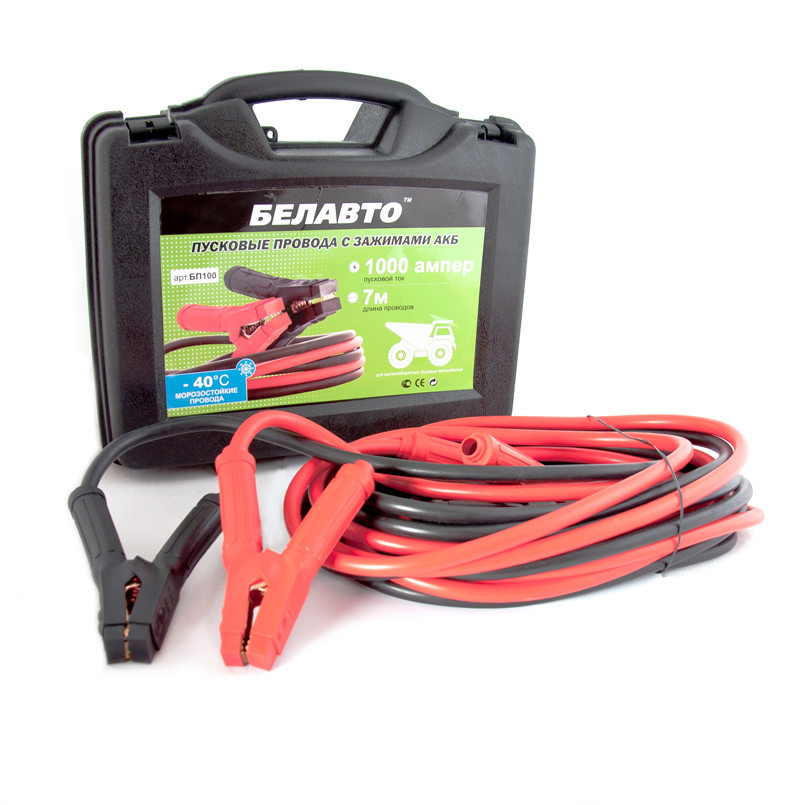 БЕЛАВТО  Провода-прикурювачі 1000A, 7м 