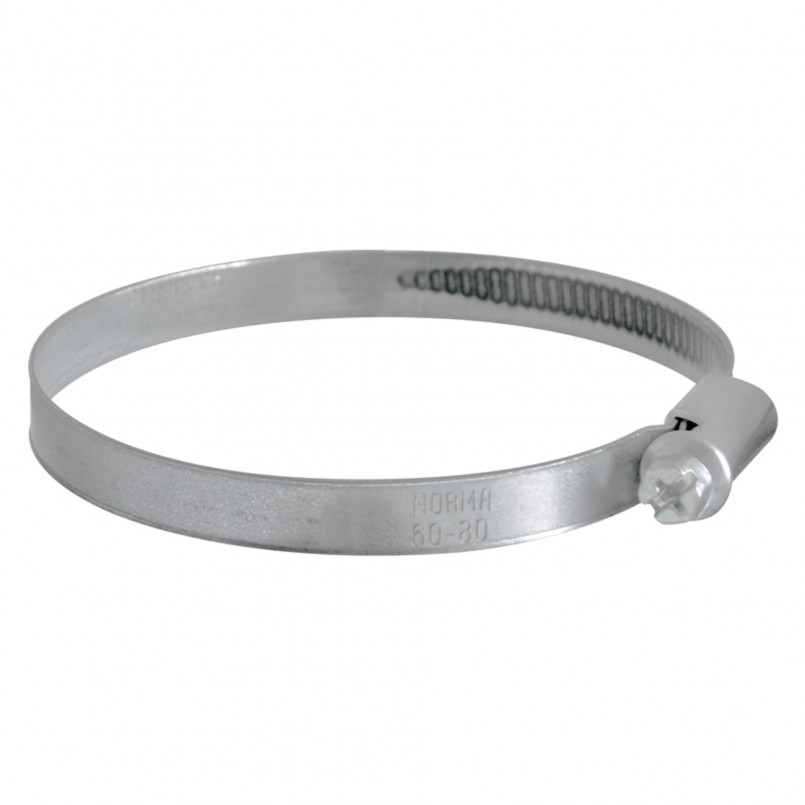 NORMA  Хомути  60-80/9 C7 W1/I (250шт) оцинк..
