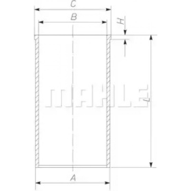 TX16282D  Mahle - Термостат