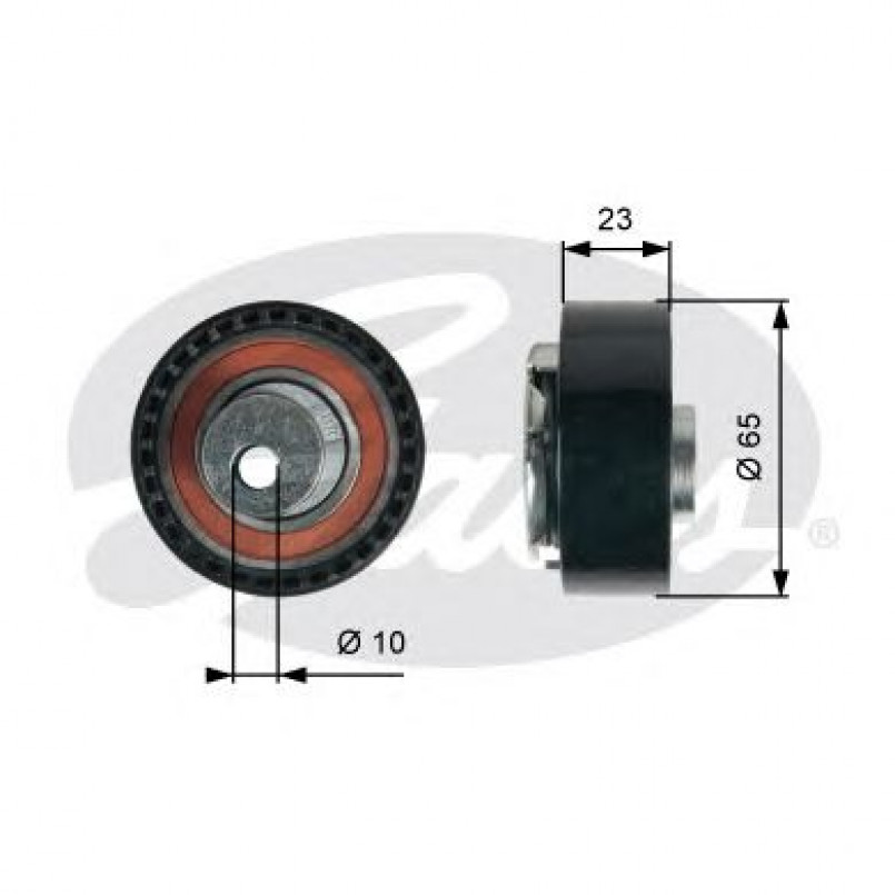 T43228 (7784-21165) Натяжний ролик ременя ГРМ GATES POWERGRIP TENSIONER