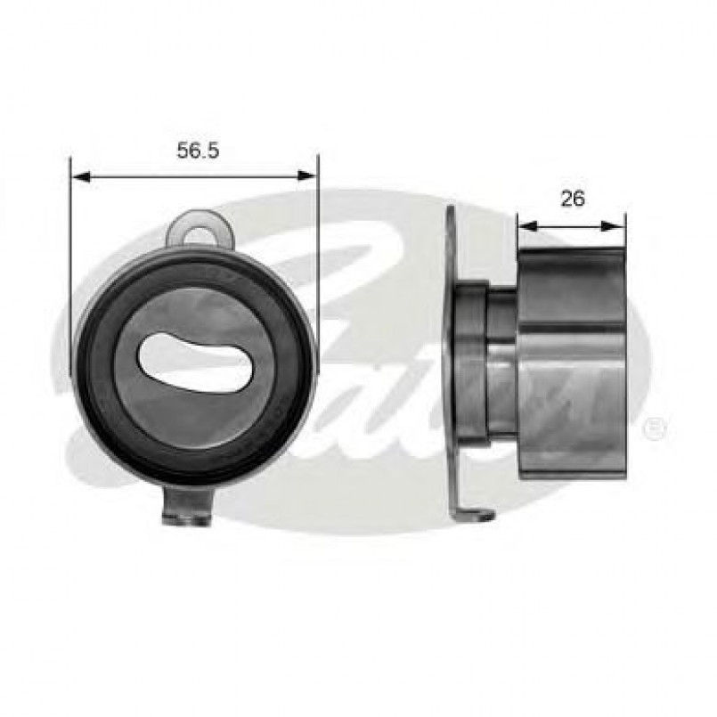 T41011 (7786-21011)  Натяжний ролик ременя ГРМ GATES POWERGRIP TENSIONER