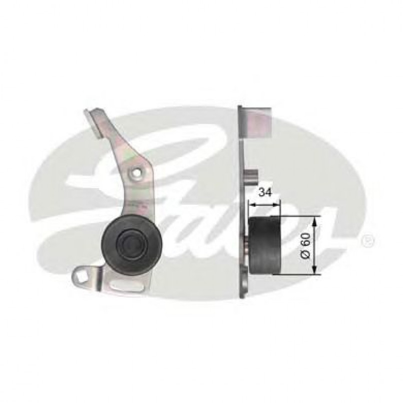 T41137 (7786-21179)  Натяжний ролик ременя ГРМ GATES POWERGRIP TENSIONER