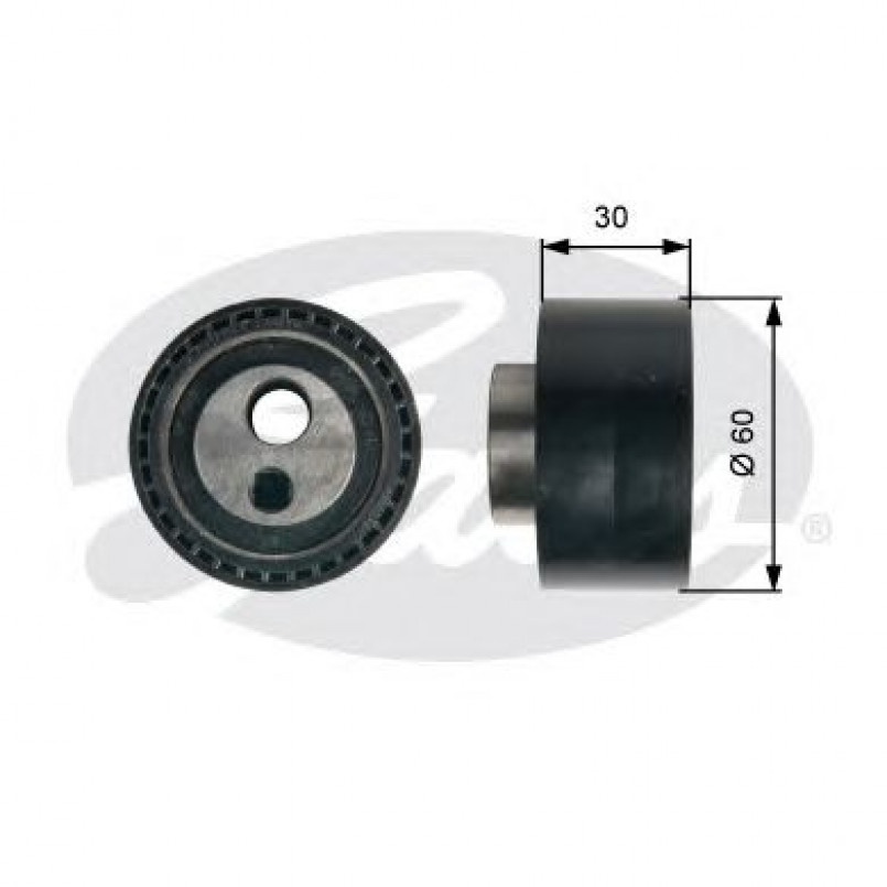 T41140 (7786-21182) Натяжний ролик ременя ГРМ GATES POWERGRIP TENSIONER