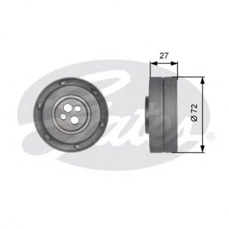T41217 (7786-21221)  Натяжний ролик ременя ГРМ GATES POWERGRIP TENSIONER