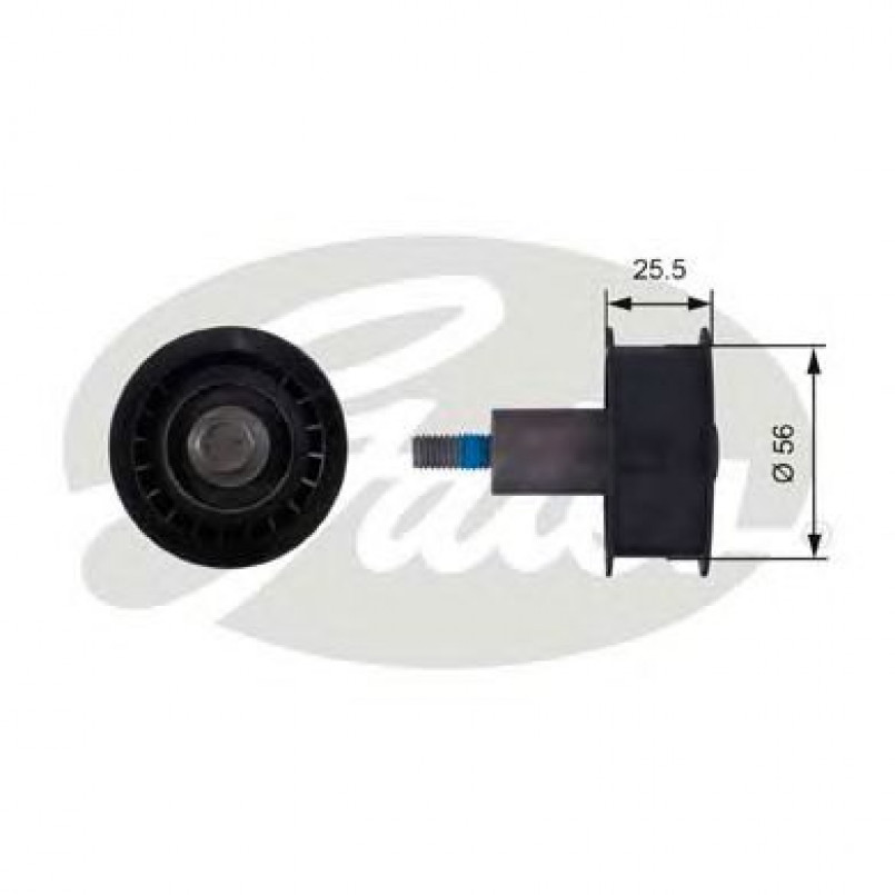 T42048 (7786-21341)  Обвідний ролик ременя ГРМ GATES POWERGRIP IDLER
