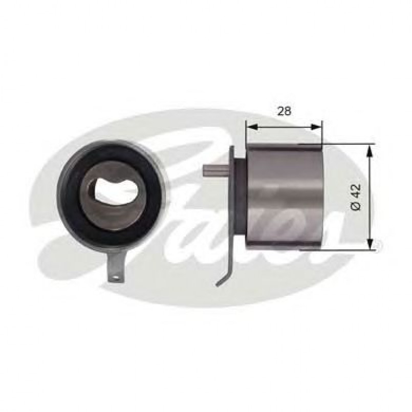 T41267 (7786-21552)  Натяжний ролик ременя ГРМ GATES POWERGRIP TENSIONER