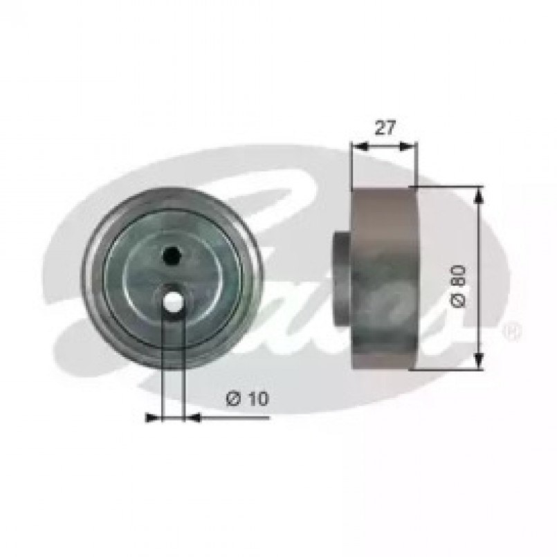 T36755 (7803-21755)  Обвідний ролик GATES DRIVEALIGN MV IDLER