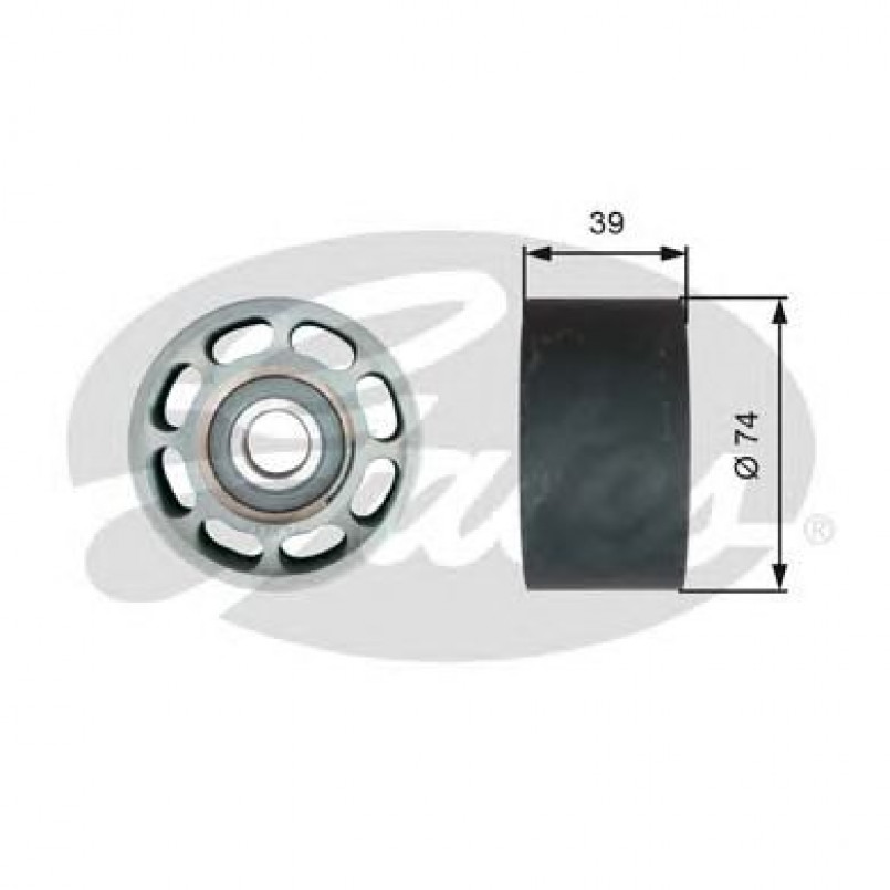 T36532 (7803-25532)  Обвідний ролик GATES EXTRA SERVICE MV IDLER