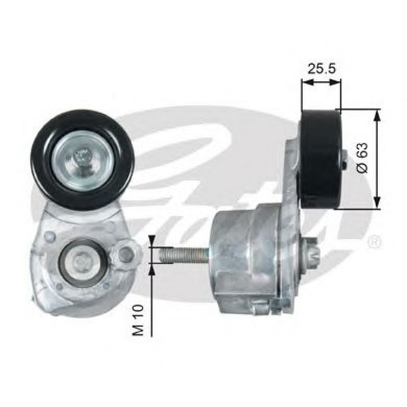 T39160 (7808-21560)  Натяжний ролик ременя GATES DRIVEALIGN MV TENS