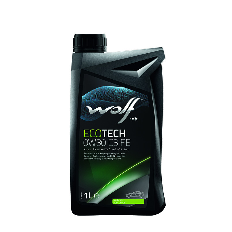Олива моторна WOLF ECOTECH 0W30 C3 FE  1л.