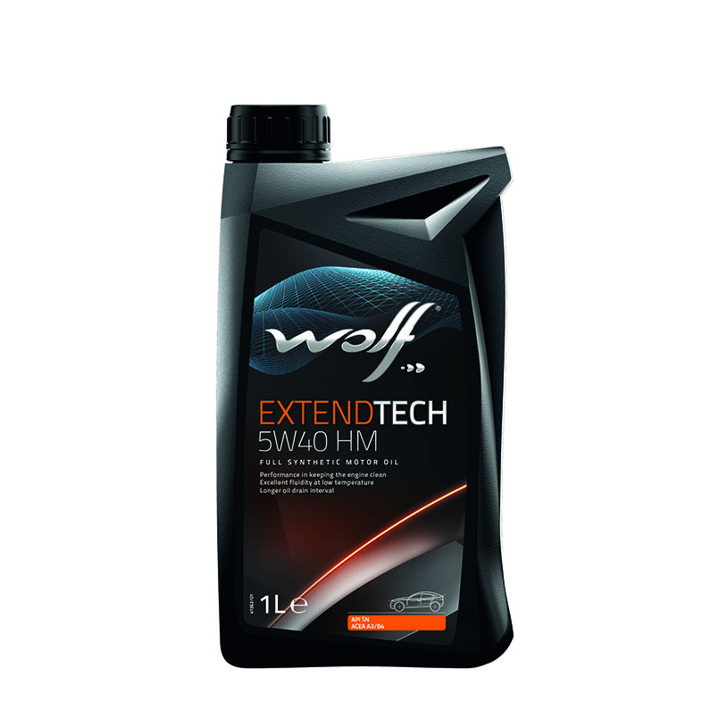 Олива моторна WOLF EXTENDTECH 5W40 HM  1л.