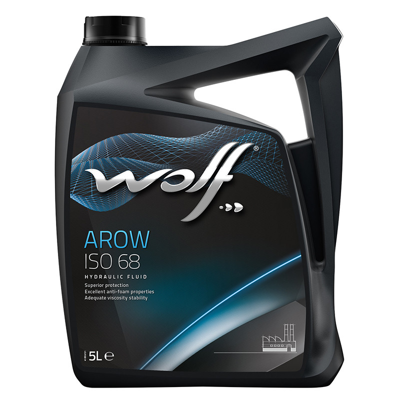 Олива гідравлічна WOLF AROW ISO 68  5л.