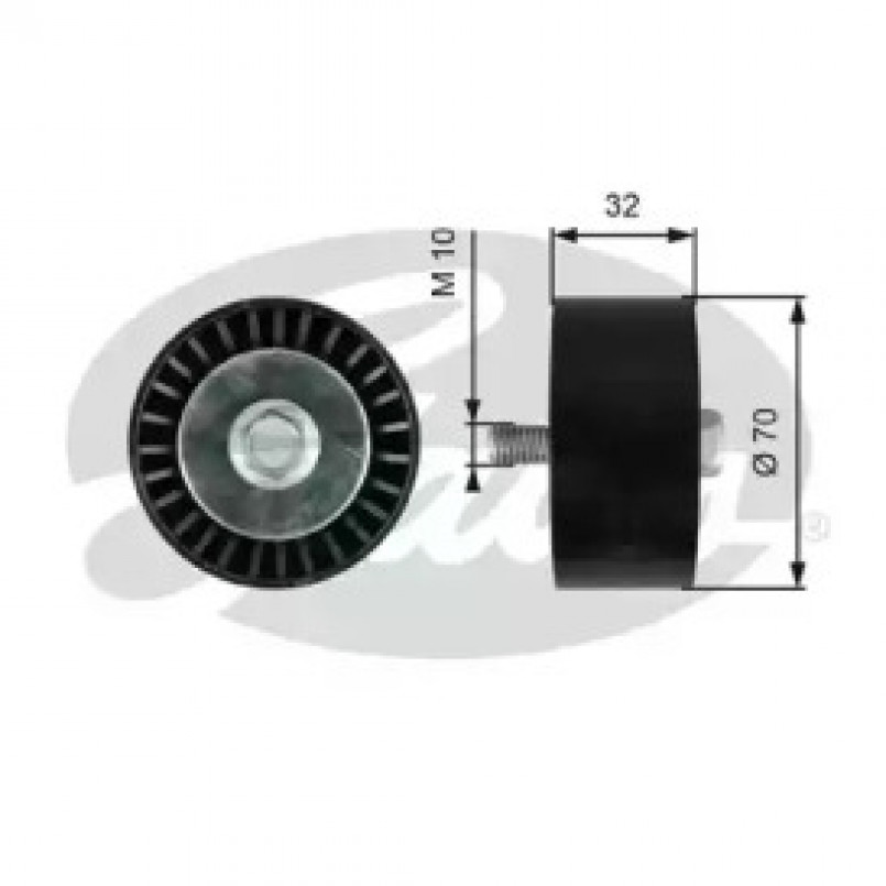 T36748 (7803-21748)  Обвідний ролик GATES DRIVEALIGN MV IDLER