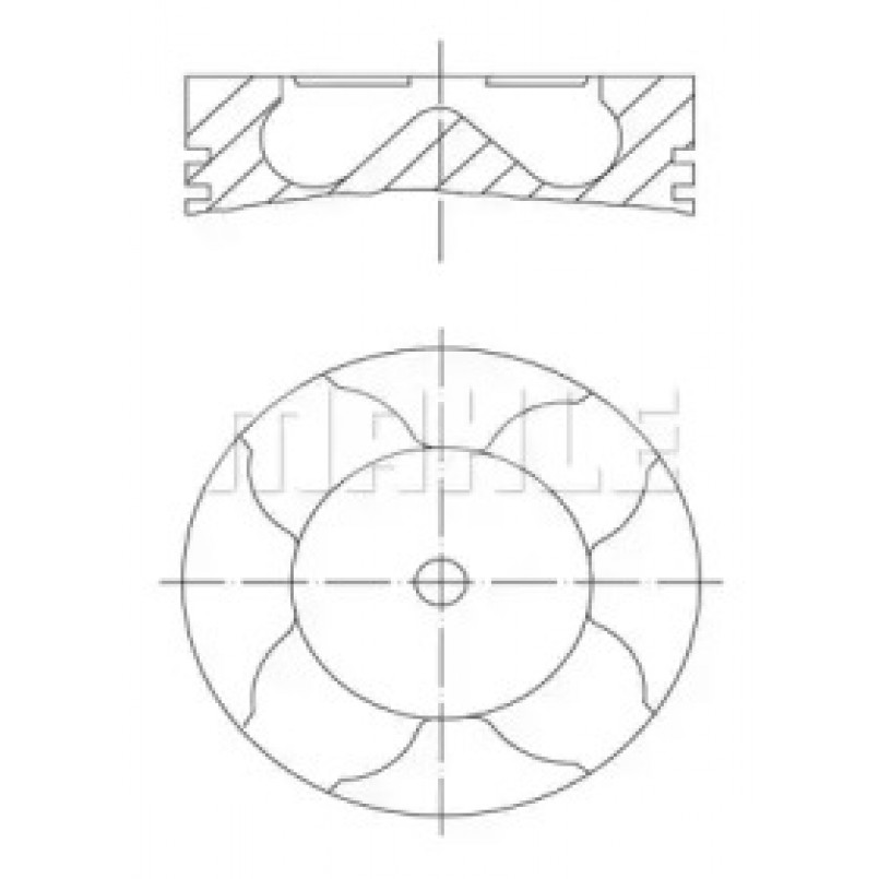 LX3597 Фільтр повітря (MAHLE)