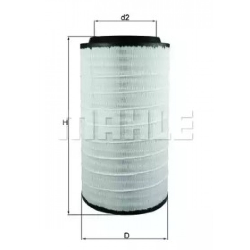LX3889 Фільтр повітря (KNECHT)