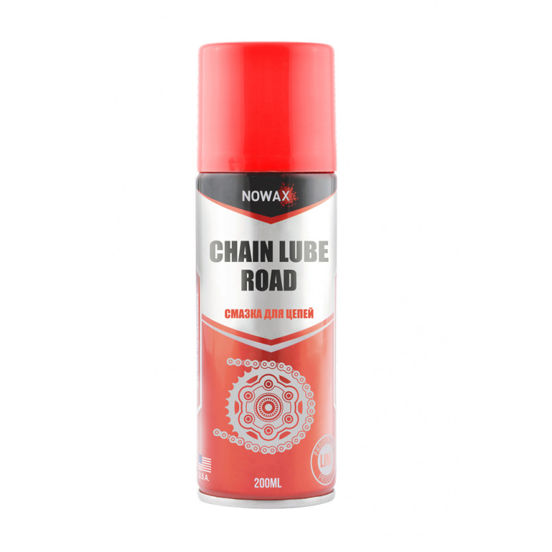 Змазка для ланцюгів,Chain Lube Road,200ml. (24шт.)