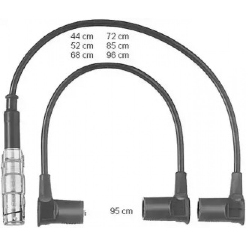 CLS250 (Champion) Комплект проводів запалювання