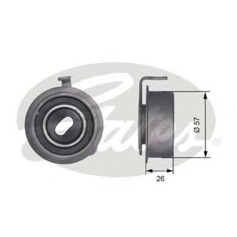 T41241 (7786-21618)  Натяжний ролик ременя ГРМ GATES POWERGRIP TENSIONER