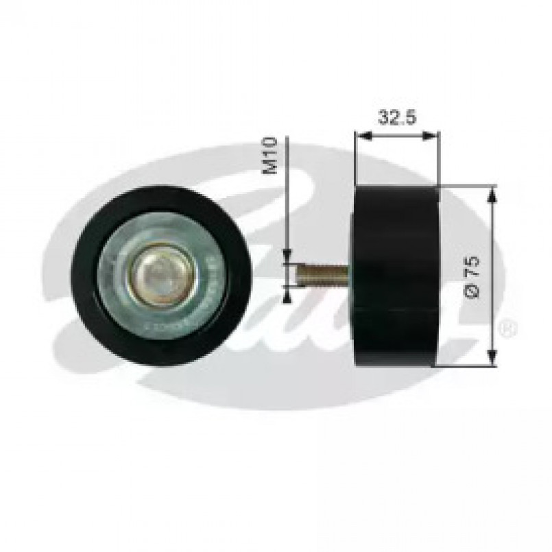 T36739 (7803-21739)  Обвідний ролик GATES EXTRA SERVICE MV IDLER