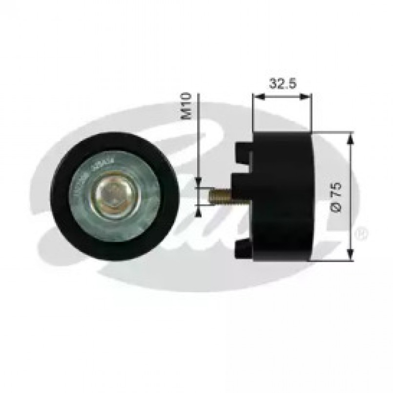T36746 (7803-21746)  Обвідний ролик GATES EXTRA SERVICE MV IDLER