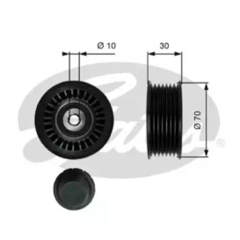 T36763 (7803-21763)  Обвідний ролик GATES DRIVEALIGN MV IDLER
