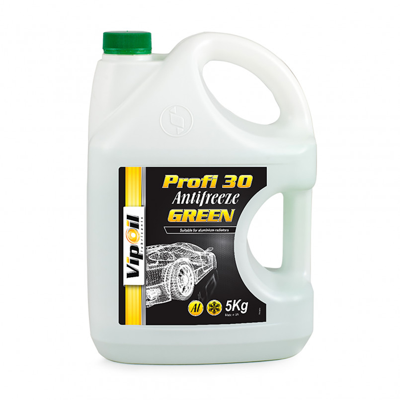 Антифриз VipOil Profi 30 Green (зелений) 5кг х4