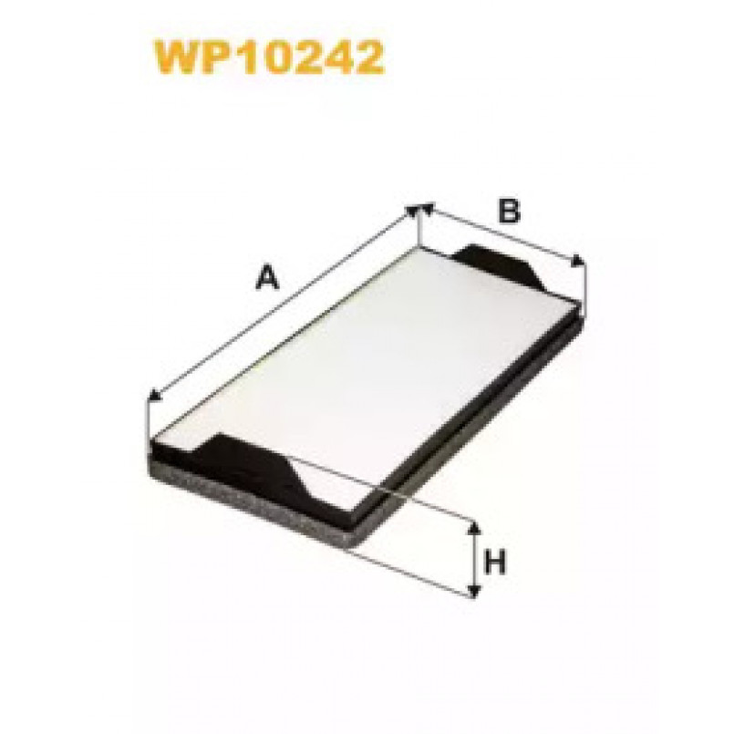 WP10242   (1345)  WIX Фільтр салону