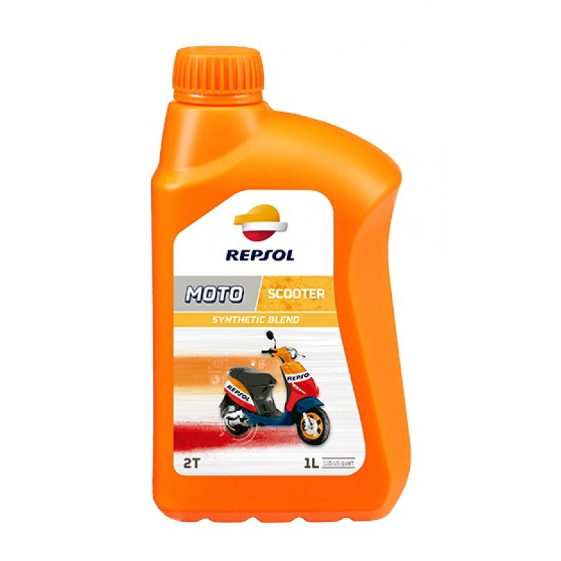 Олива моторна REPSOL MOTO SCOOTER 2T (1Л)