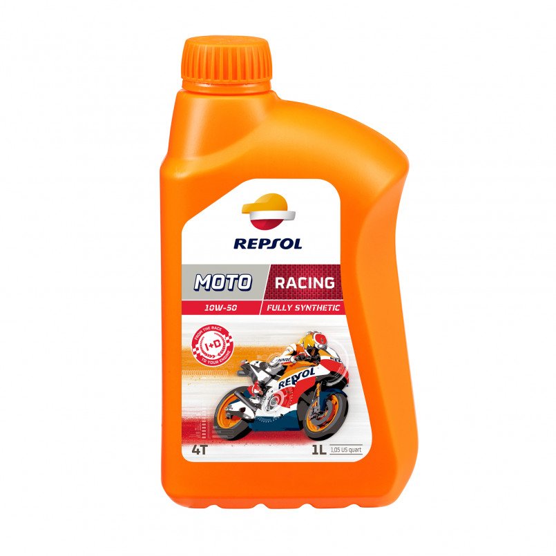 Олива моторна REPSOL MOTO RACING 4T 10W-50 (1Л)