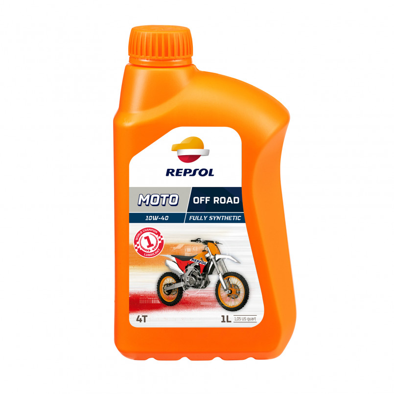 Олива моторна REPSOL MOTO OFF ROAD 4T 10W-40 (1Л)