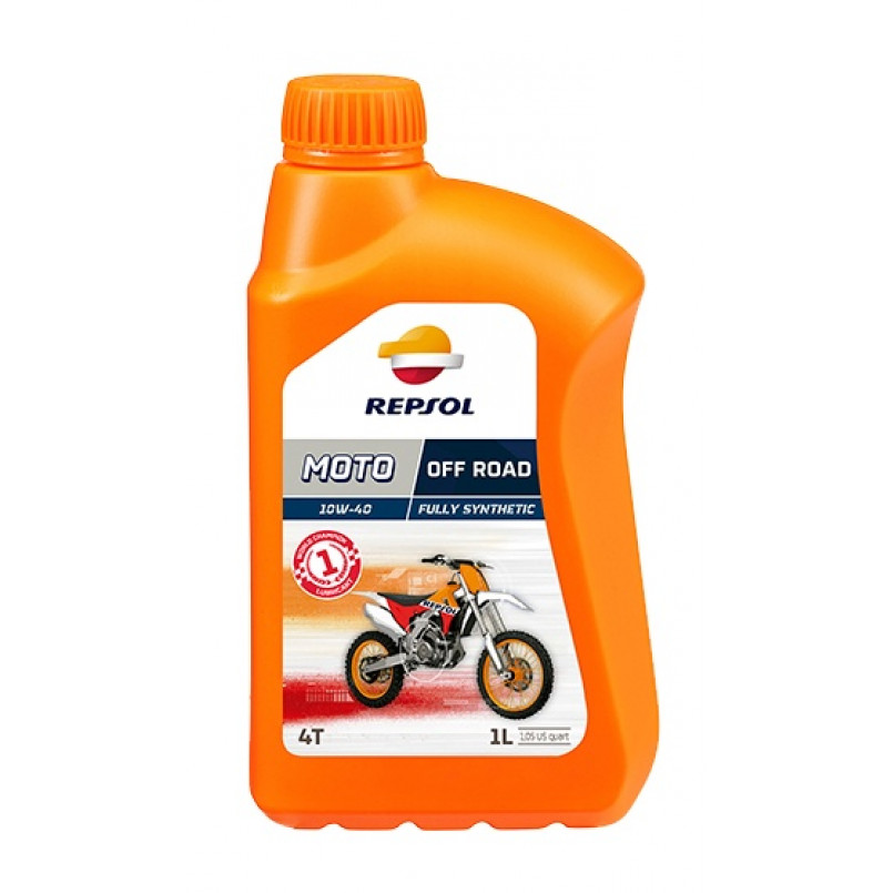 Олива моторна REPSOL MOTO OFF ROAD 4T 10W-40 (1Л)