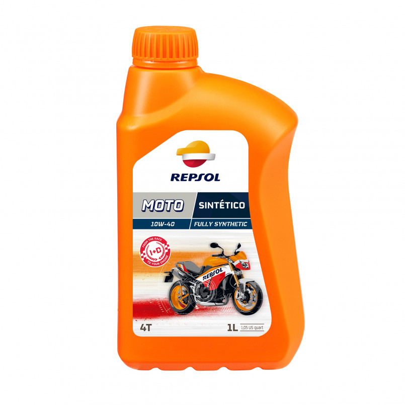 Олива моторна REPSOL MOTO SINTETICO 4T 10W-40 (1Л)