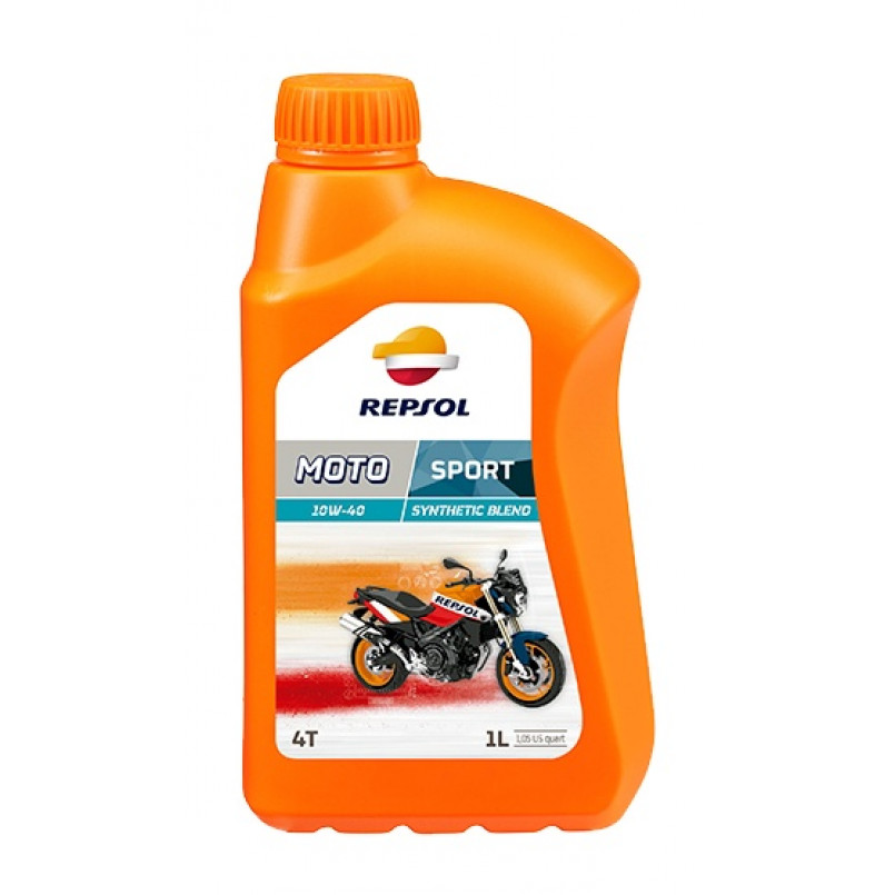 Олива моторна REPSOL MOTO SPORT 4T 10W-40 (1Л)