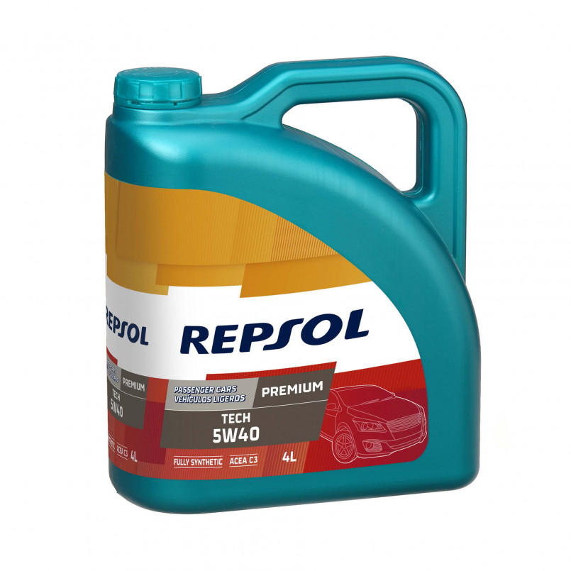 Олива моторна REPSOL PREMIUM TECH 5W-40 (4Л)