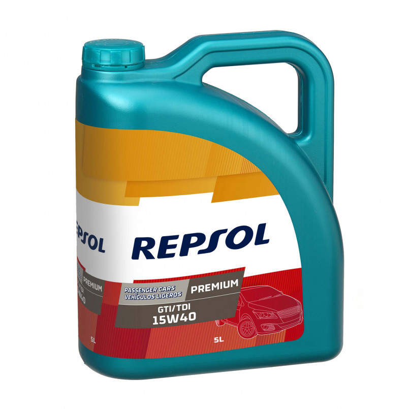 Олива моторна REPSOL PREMIUM GTI/TDI 15W-40 (5Л)