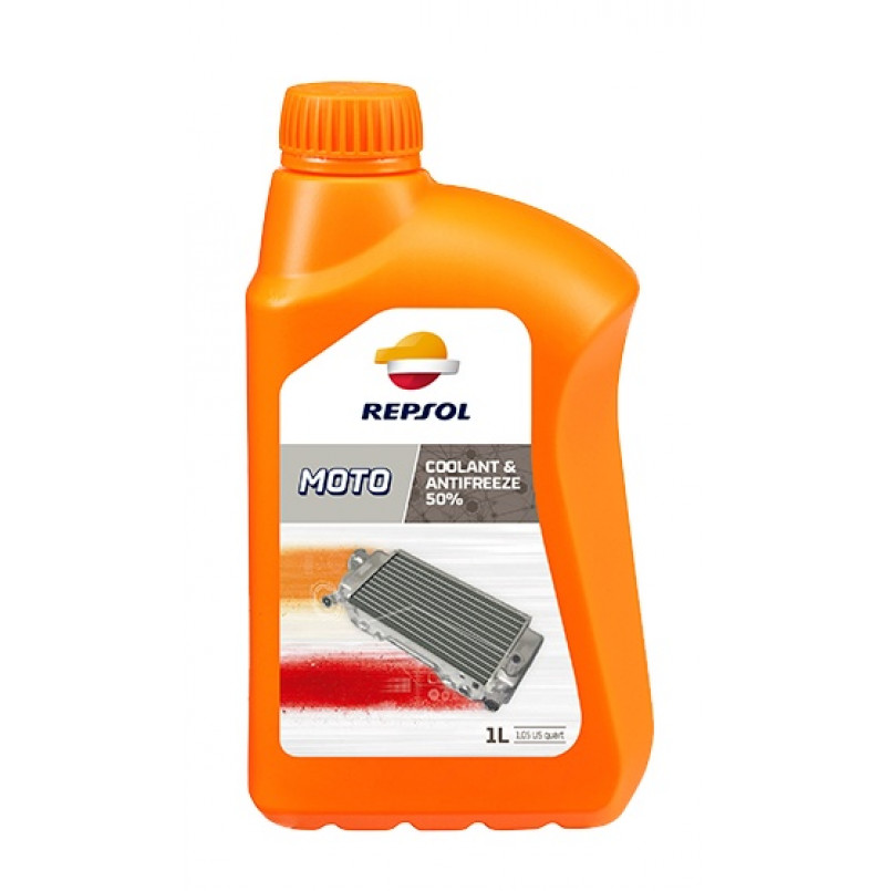 Антифриз МОТО  REPSOL MOTO COOLANT & ANTIFREEZE 50% (1Л)