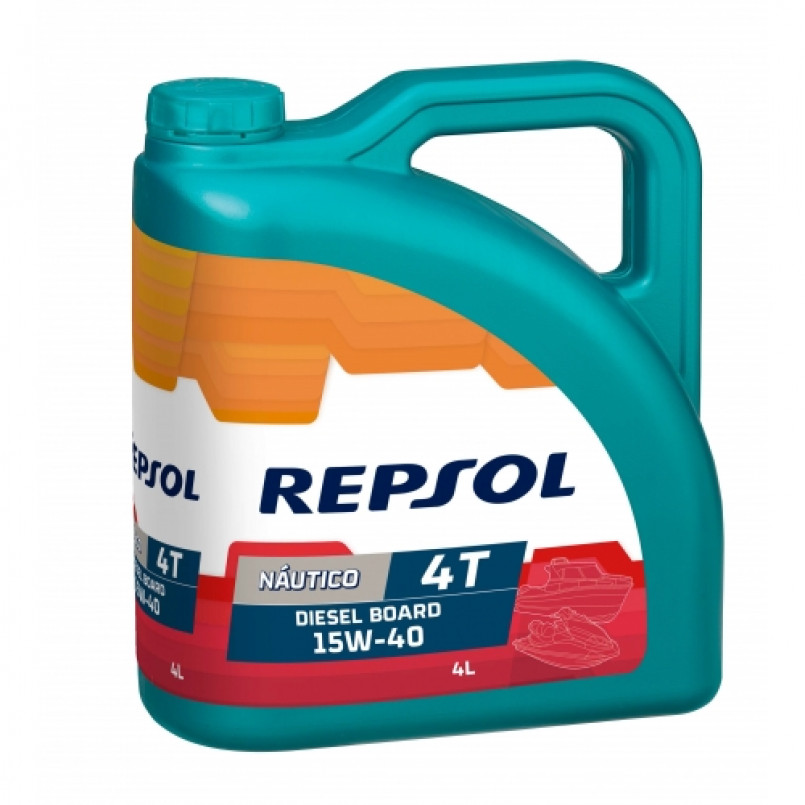 Олива  REPSOL NAUTICO Diesel Board 4T 15W-40 (4Л)