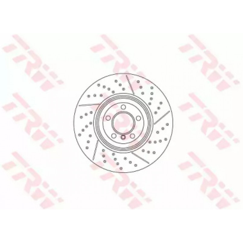 DF6600S  TRW - Гальмівний диск