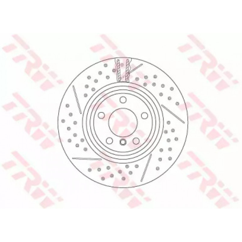 DF6606S  TRW - Гальмівний диск