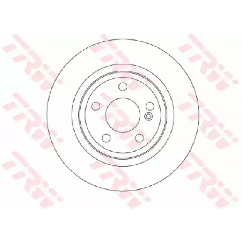 DF6634 TRW - Гальмівний диск