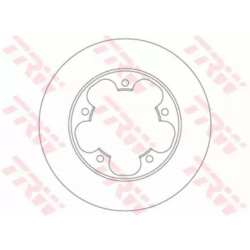DF6748  TRW - Гальмівний диск