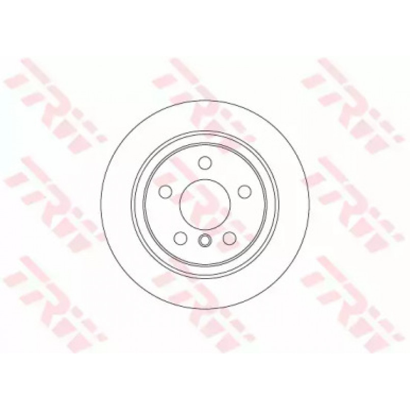 DF6756 TRW - Гальмівний диск