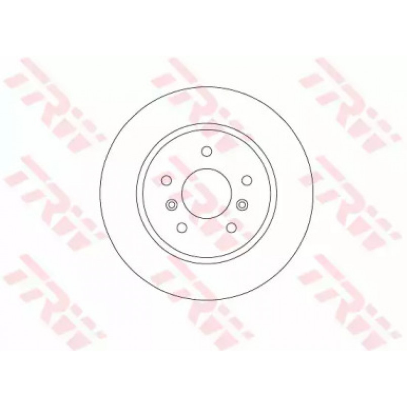 DF6787  TRW - Гальмівний диск